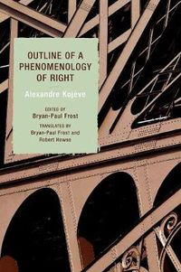 Cover image for Outline of a Phenomenology of Right