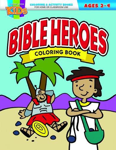Cover image for Bible Heroes Coloring Book