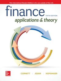 Cover image for ISE Finance: Applications and Theory