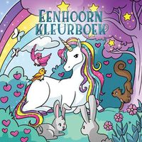 Cover image for Eenhoorn Kleurboek: Voor kinderen van 4 tot 8 jaar