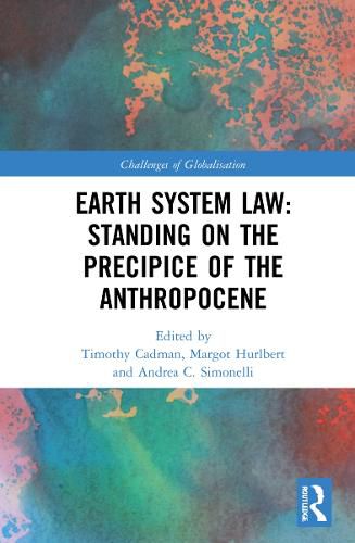 Cover image for Earth System Law: Standing on the Precipice of the Anthropocene: Standing on the precipice of the Anthropocene