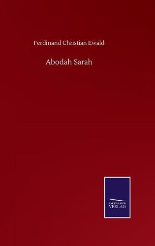 Cover image for Abodah Sarah