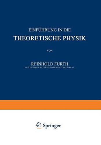 Cover image for Einfuhrung in Die Theoretische Physik