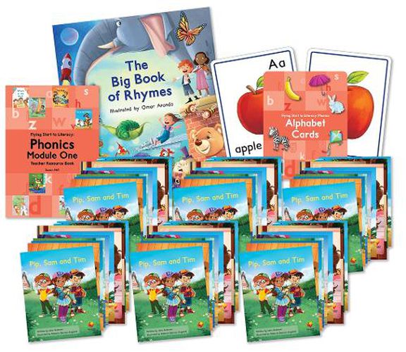 Cover image for Flying Start to Literacy Phonics Module 1 Complete Classroom Pack