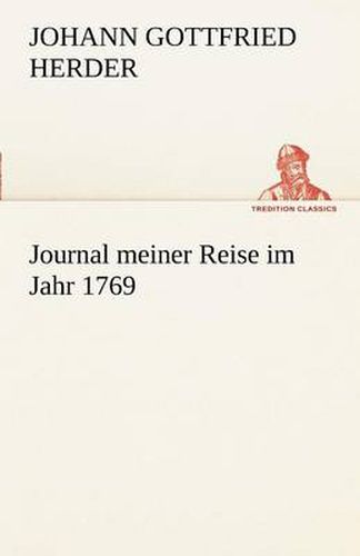 Cover image for Journal Meiner Reise Im Jahr 1769