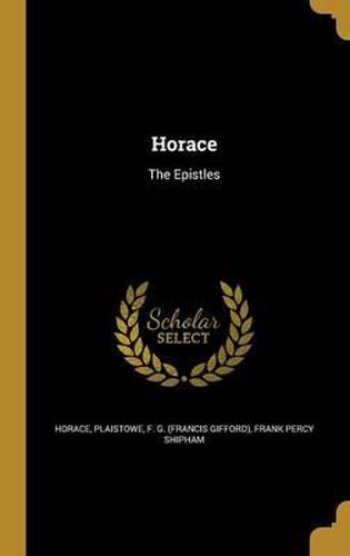 Cover image for Horace: The Epistles