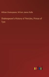 Cover image for Shakespeare's History of Pericles, Prince of Tyre