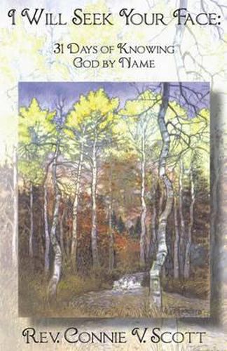 Cover image for I Will Seek Your Face: 31 Days of Knowing God by Name