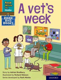 Cover image for Read Write Inc. Phonics: A vet's week (Orange Set 4 Book Bag Book 2)