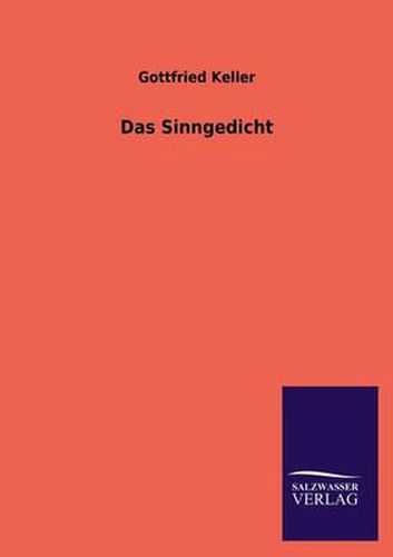 Cover image for Das Sinngedicht