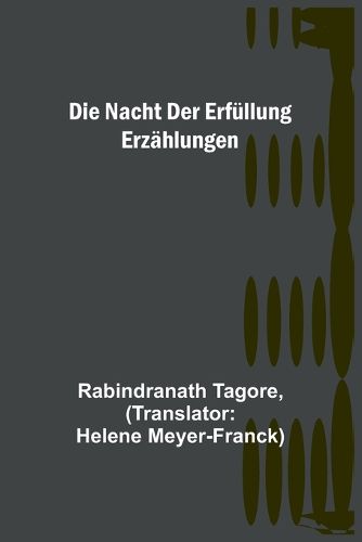 Cover image for Die Nacht der Erfuellung