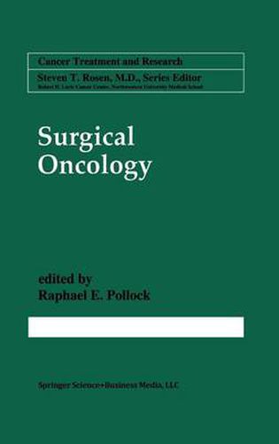 Cover image for Surgical Oncology