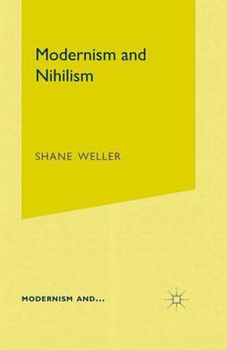 Cover image for Modernism and Nihilism