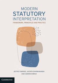 Cover image for Modern Statutory Interpretation: Framework, Principles and Practice