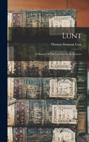 Cover image for Lunt