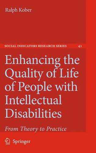 Cover image for Enhancing the Quality of Life of People with Intellectual Disabilities: From Theory to Practice