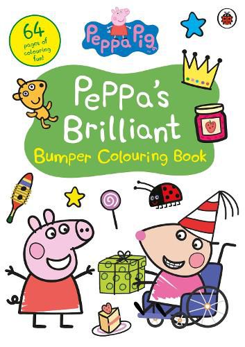 Cover image for Peppa Pig: Peppa's Brilliant Bumper Colouring Book