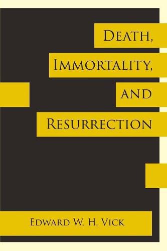 Cover image for Death, Immortality, and Resurrection