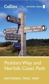 Cover image for Peddars Way and Norfolk Coast Path National Trail Planning Map