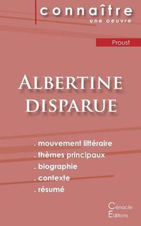 Cover image for Fiche de lecture Albertine disparue de Marcel Proust (analyse litteraire de reference et resume complet)