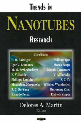 Cover image for Trends in Nanotubes Research
