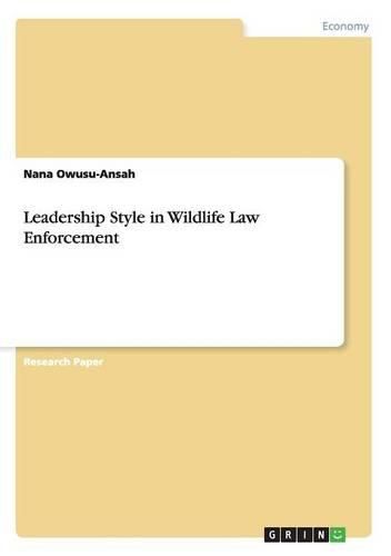 Cover image for Leadership Style in Wildlife Law Enforcement