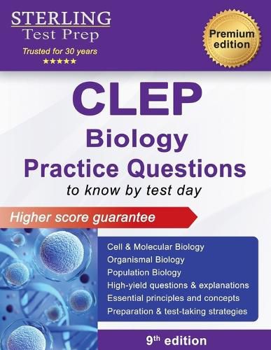 Cover image for CLEP Biology Practice Questions