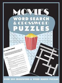 Cover image for Movies Word Search and Crossword Puzzles