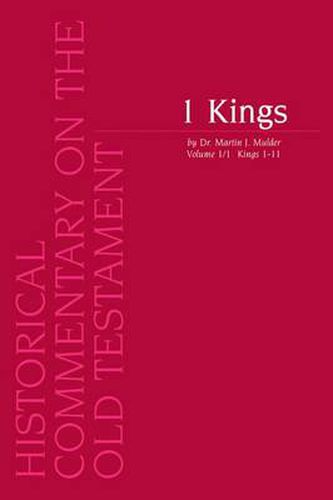 Cover image for 1 Kings.  Volume 1 /1 Kings 1-11