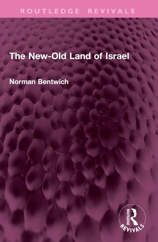 Cover image for The New-Old Land of Israel