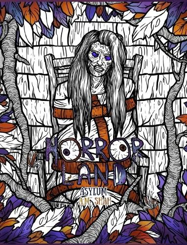 Cover image for Adult Coloring Book Horror Land