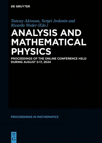 Cover image for Analysis and Mathematical Physics