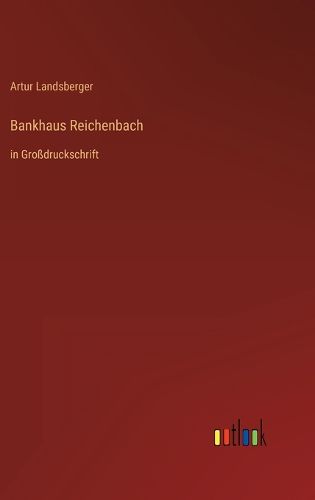 Cover image for Bankhaus Reichenbach