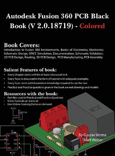 Cover image for Autodesk Fusion 360 PCB Black Book (V 2.0.18719)
