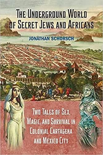 Cover image for The Underground World of Secret Jews and Africans: Two Tales of Sex, Magic, and Survival in Colonial Cartagena and Mexico City