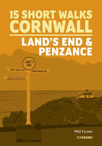 Cover image for 15 Short Walks in Cornwall: Land's End and Penzance