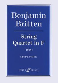 Cover image for String Quartet in F: (Score)