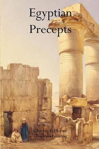 Cover image for Egyptian Precepts