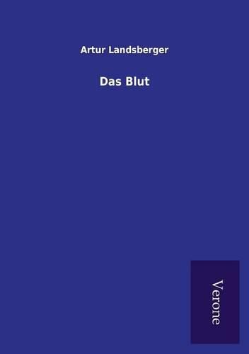 Cover image for Das Blut