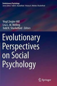 Cover image for Evolutionary Perspectives on Social Psychology