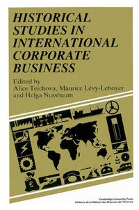 Cover image for Historical Studies in International Corporate Business