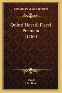 Cover image for Quinti Horatii Flacci Poemata (1767)