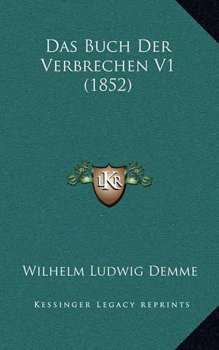 Das Buch Der Verbrechen V1 (1852)