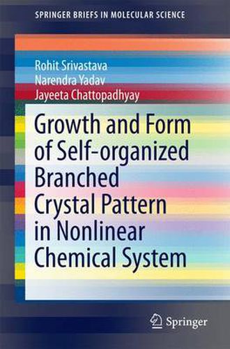 Cover image for Growth and Form of Self-organized Branched Crystal Pattern in Nonlinear Chemical System