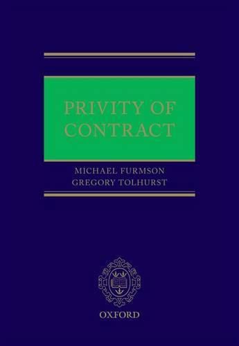 Cover image for Privity of Contract