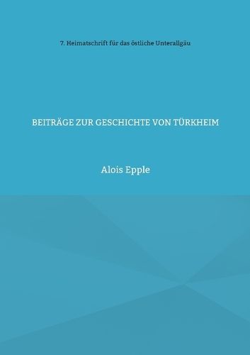 Cover image for Beitraege zur Geschichte von Tuerkheim