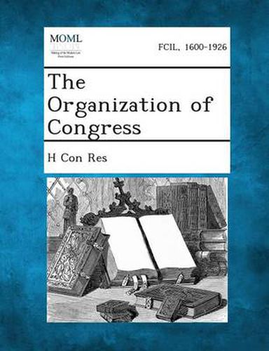 Cover image for The Organization of Congress