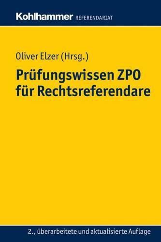 Cover image for Prufungswissen Zpo Fur Rechtsreferendare