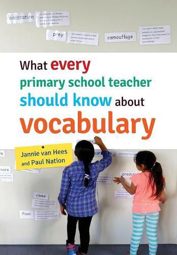 Cover image for What Every Primary School Teacher Should Know about Vocabulary