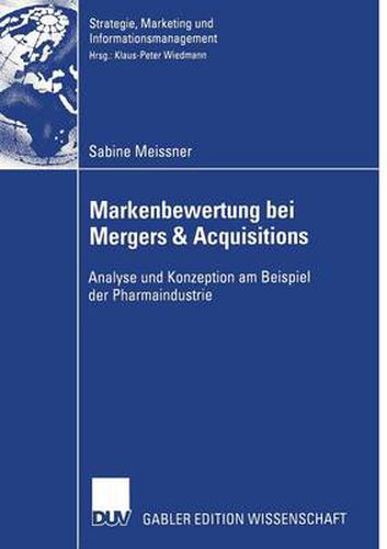 Cover image for Markenbewertung Bei Mergers & Acquisitions